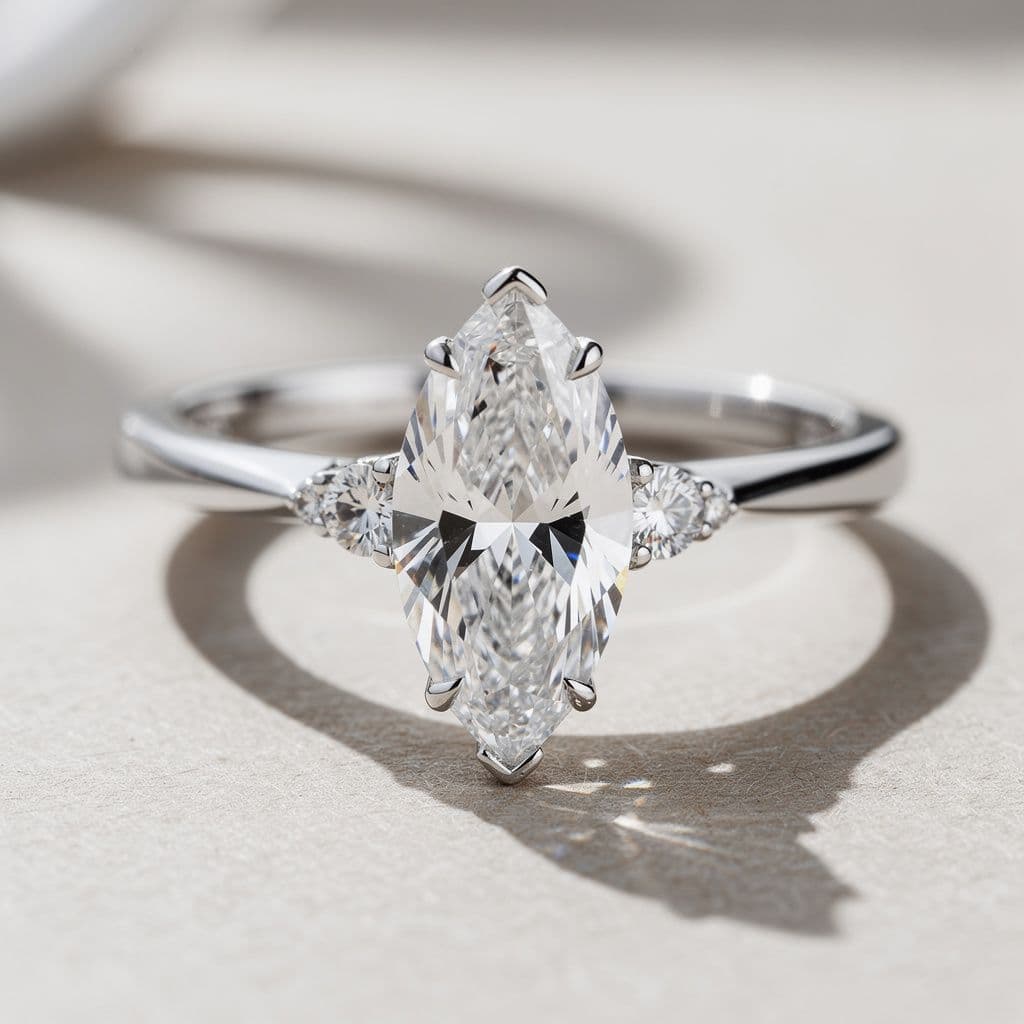Marquise Engagement Rings: AI Design Guide (2026)