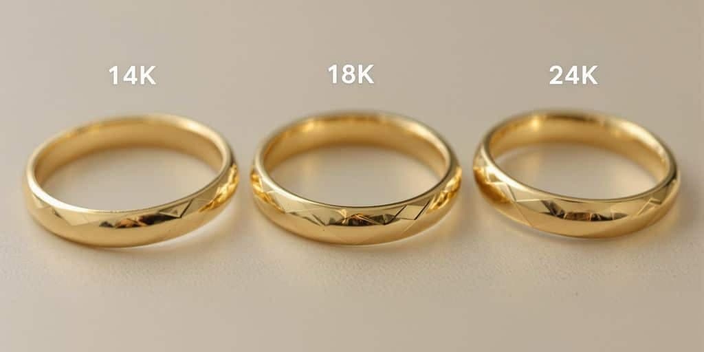 Gold jewelry collection photographed with consistent studio lighting and professional styling