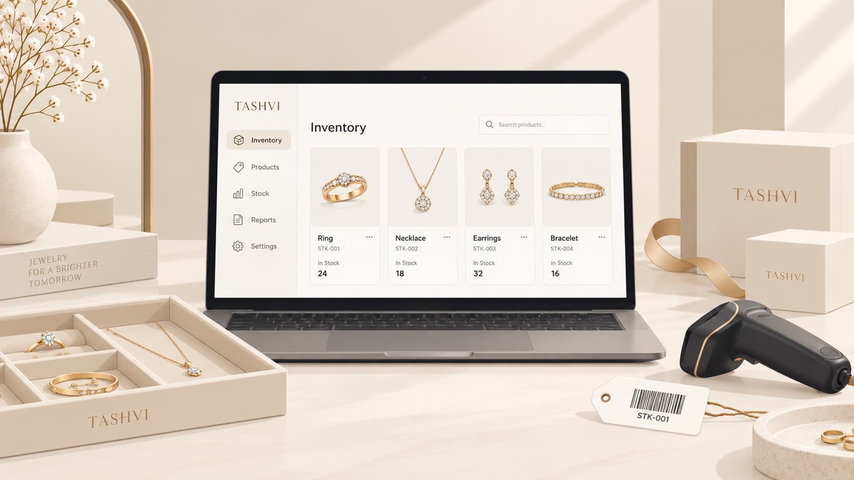 Introducing Tashvi One: Jewelry Inventory and Business Management